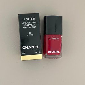 CHANEL LE VERNIS LONGWEAR NAIL COLOR IN #08 PIRATE 0.4 OZ FULL SIZE BOXED